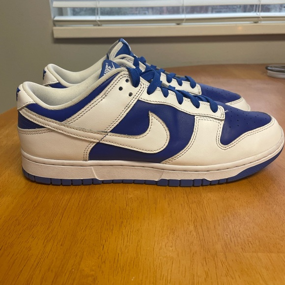 Nike Dunk Low / Racer Blue White - Picture 5 of 5